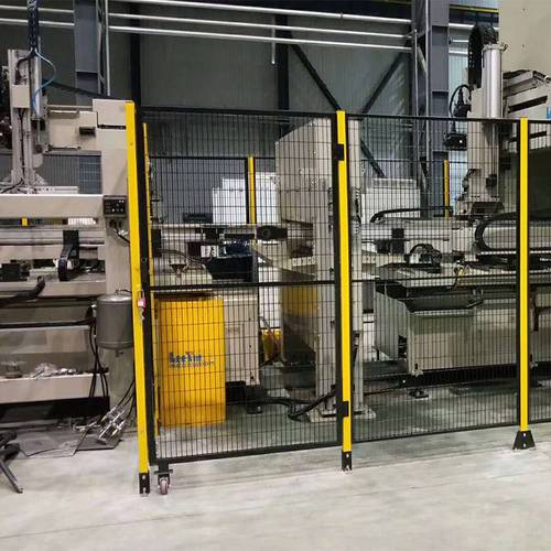 移动车间隔离护栏网成都销售厂家 电气设备防护网 金属围栏网